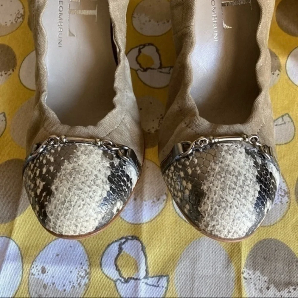 AGL snakeskin ballet wedges size 37 - Picture 3 of 13